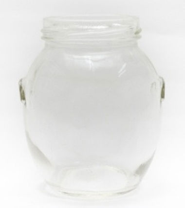 GLASS JAR ORCHIO 370ML / 