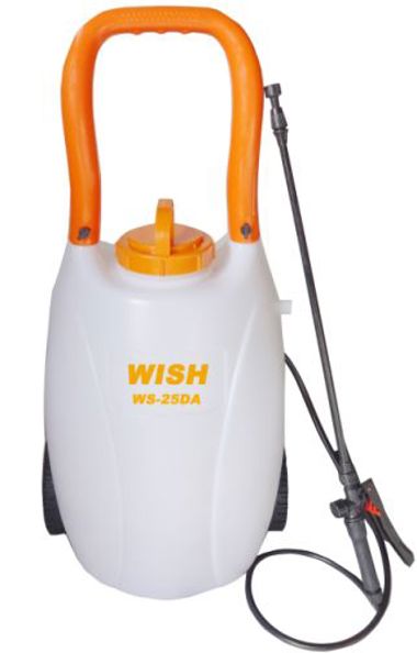 Backpack-hand push electric sprayer WS-25DA with battery 25lt / 