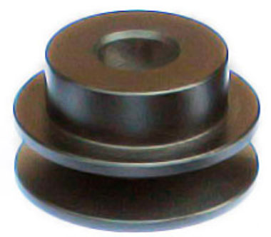 ONE BELT PULLEY WITH HOLE AND THREAD, 61MM / 