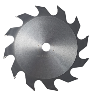 CUTTING DISC WITH 12 TEETH FOR HEDGE TRIMMERS 255mm*25.4mm*1.6mm / 